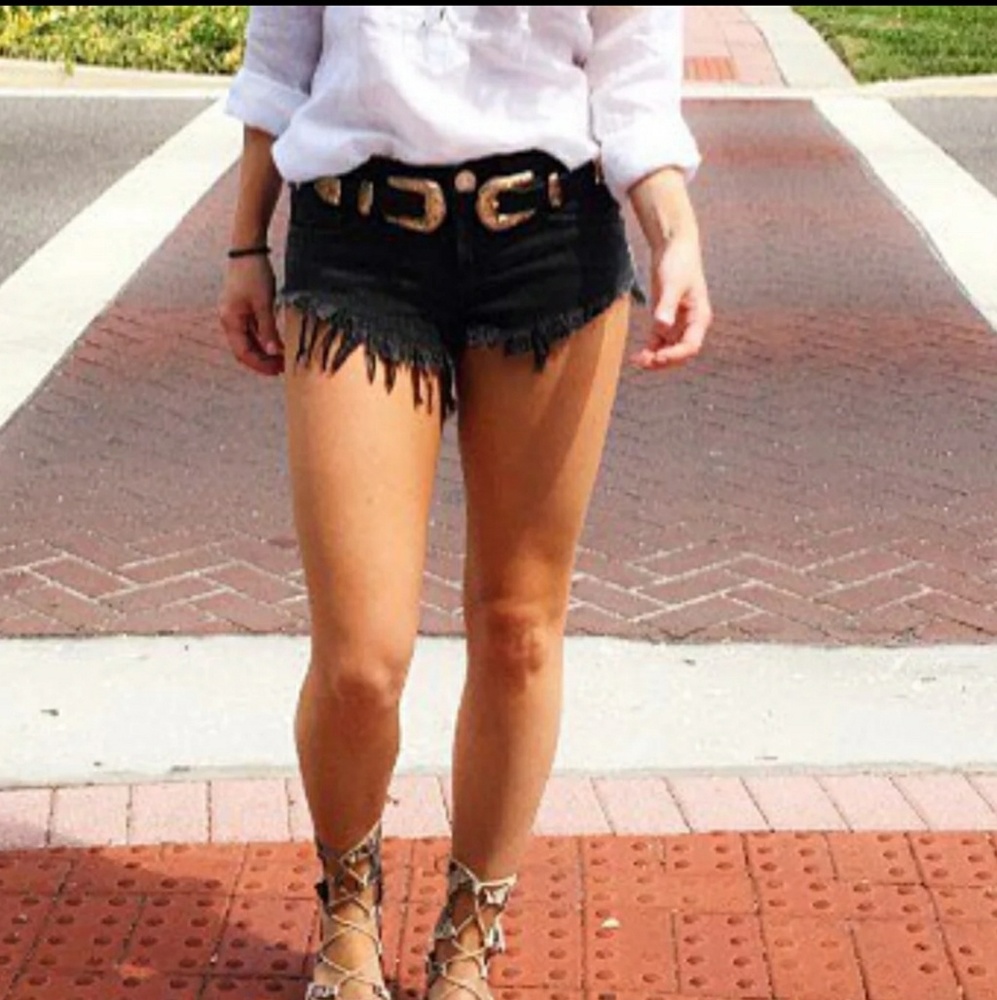One Teaspoon Shorts black 26 nwt